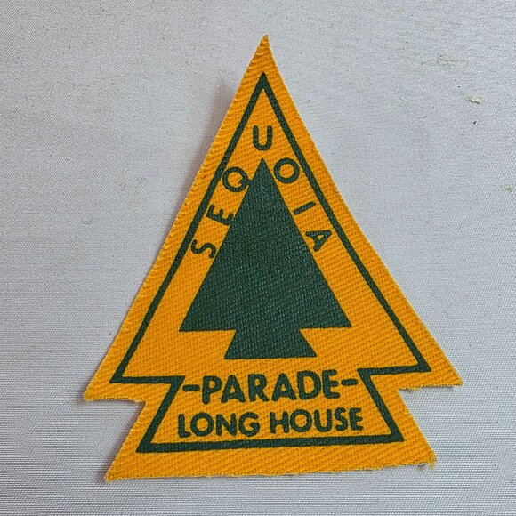 Vintage Sequoia Parade Longhouse Patch YMCA Indian Guide/Princess Program - Picture 1 of 4